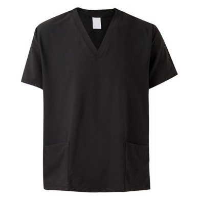 Camisola sanidad Care Plus manga corta negro