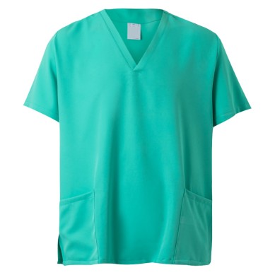 Camisola sanidad Care Plus manga corta menta