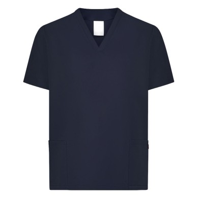 Camisola sanidad Care Plus manga corta azul navy