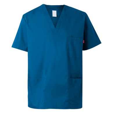 Camisola sanidad Easy Move manga corta azul royal
