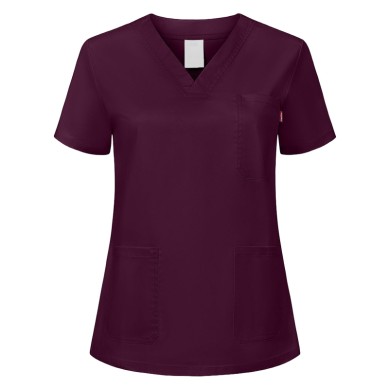 Camisola Easy Move manga corta mujer berenjena