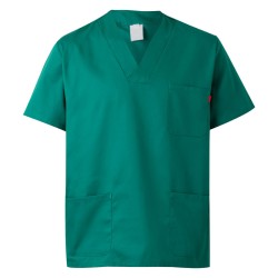 Camisola sanidad Elemental manga corta verde