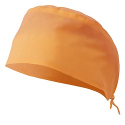 Gorro sanitario Elemental naranja claro
