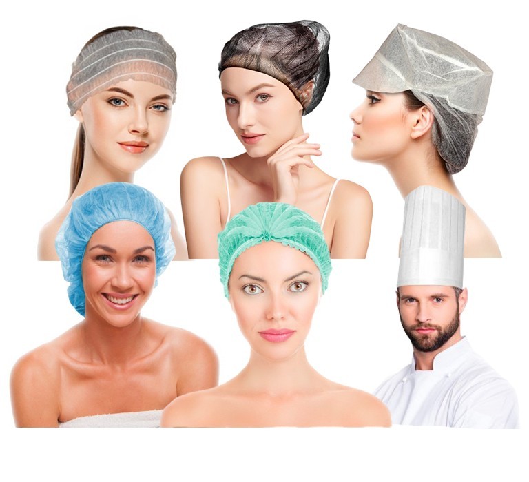 Gorros desechables pack