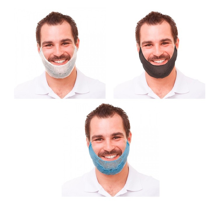 Cubrebarbas desechables pack
