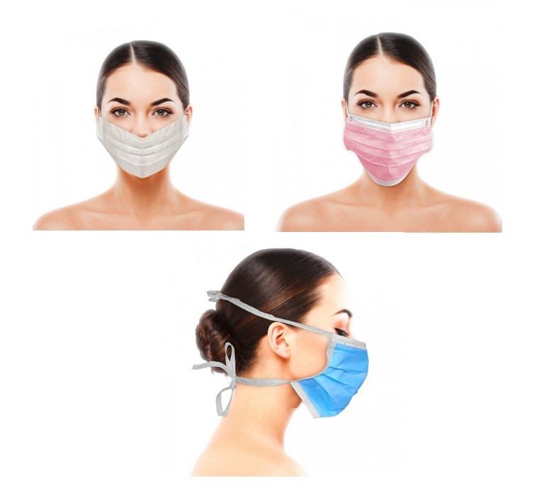 Mascarillas desechables pack