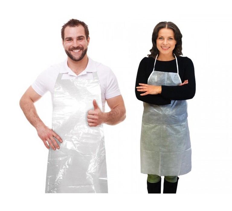 Delantales desechables pack